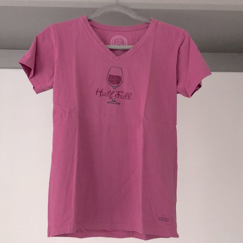 Life is Good V Neck T-shirt